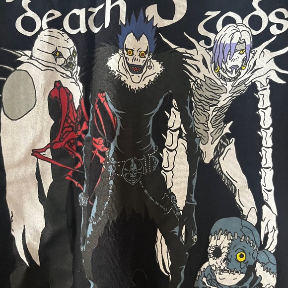 (women’s) Death Note Shinigami demi gods black anime tshirt - Picture 10 of 12